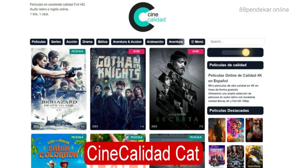 Cinecalidad Cat: Your Ultimate Source for High-Quality Movies